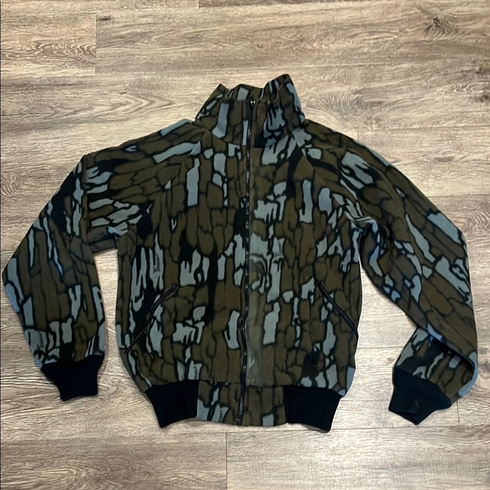 Vintage Camo Patterned fleece from World Famous Sports. Made is the USA